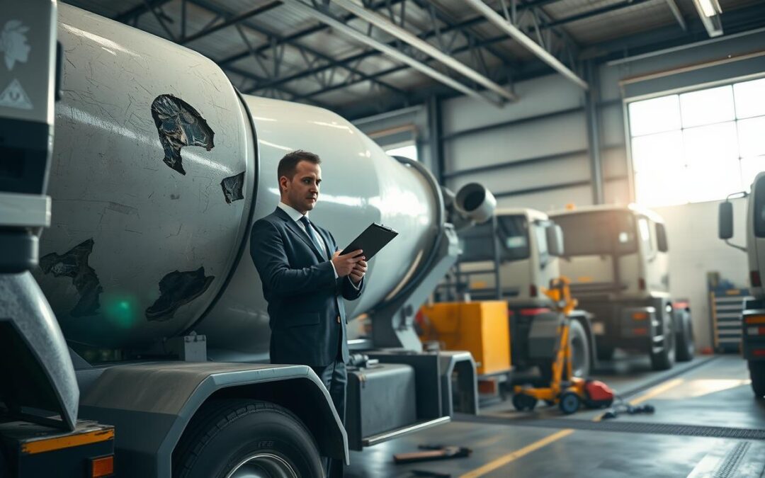 Ocena uszkodzeń betonomieszarek w Niemczech – MOTOEXPERT