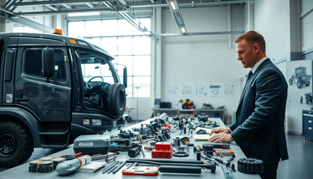 proces ekspertyzy technicznej maszyn komunalnych