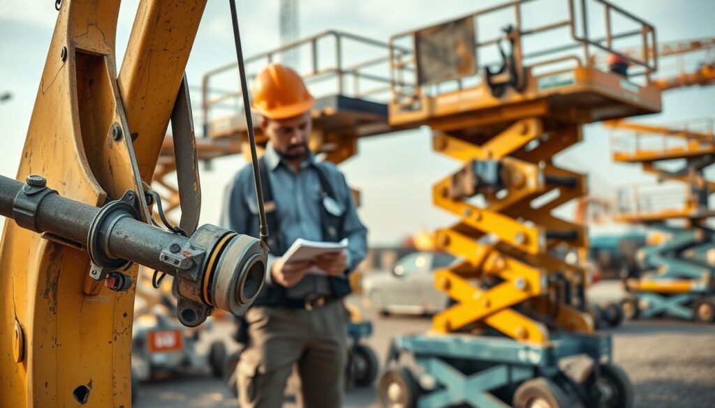 Uszkodzenia podnośników koszowych Uszkodzenia podnośników koszowych