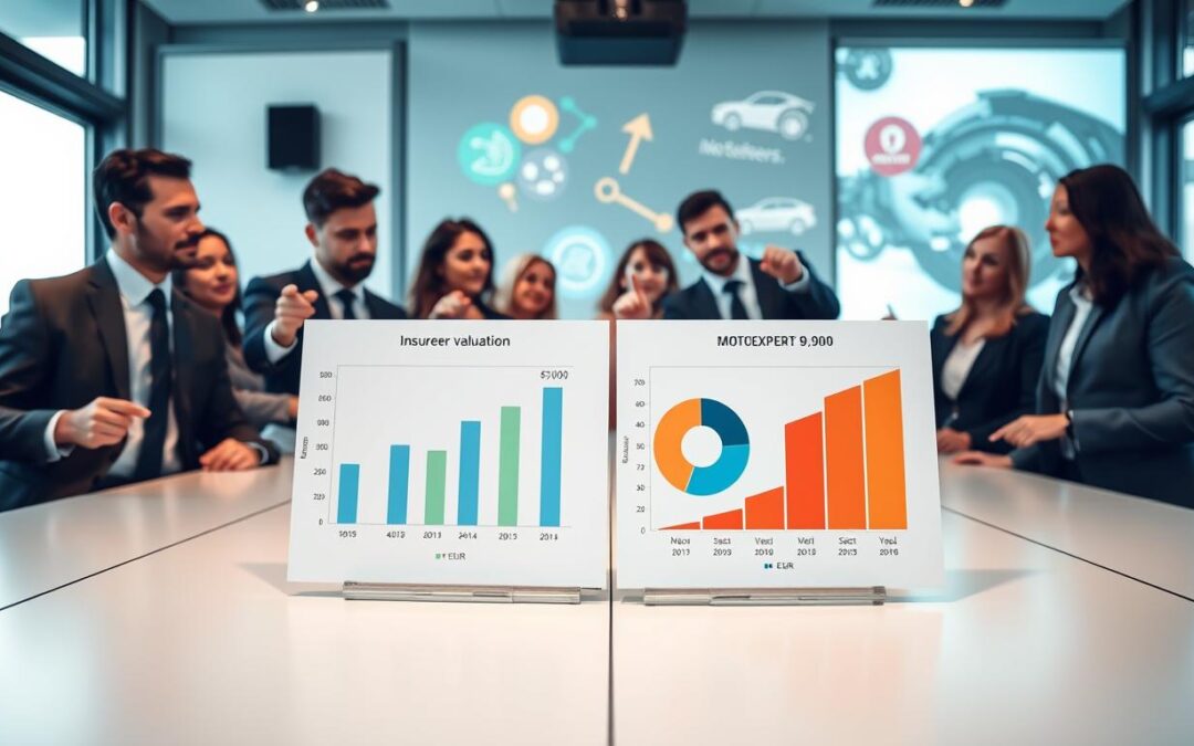 Wycena ubezpieczyciela 4 700 EUR vs MOTOEXPERT 9 900 EUR