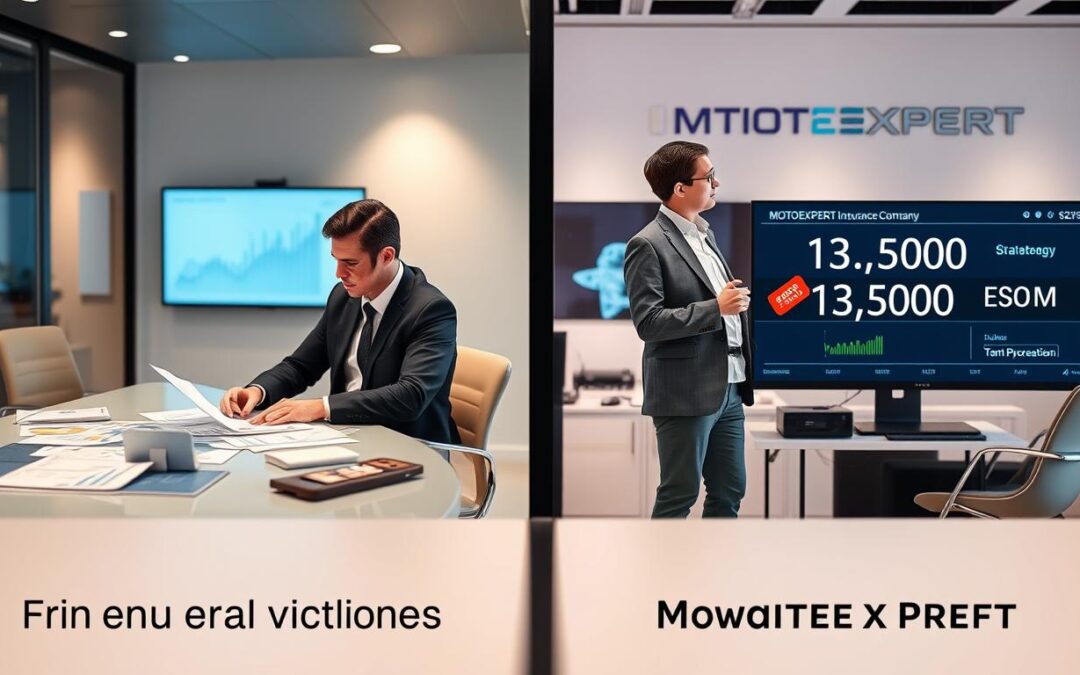 Wycena ubezpieczyciela 7 100 EUR vs MOTOEXPERT 13 500 EUR