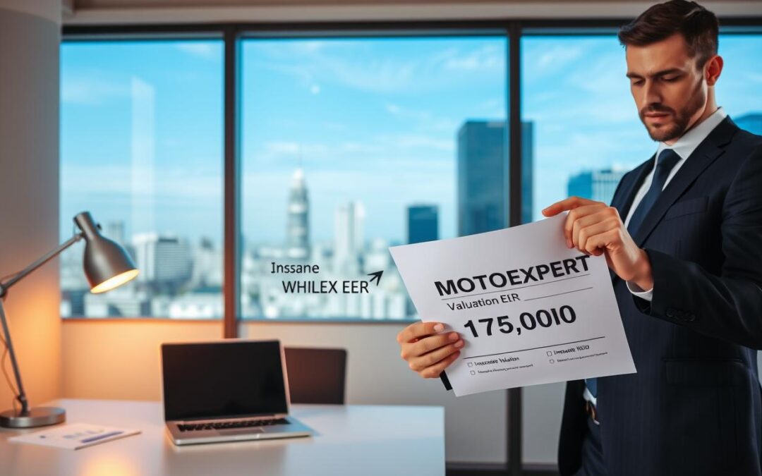 Wycena ubezpieczyciela 7 500 EUR vs MOTOEXPERT 15 000 EUR