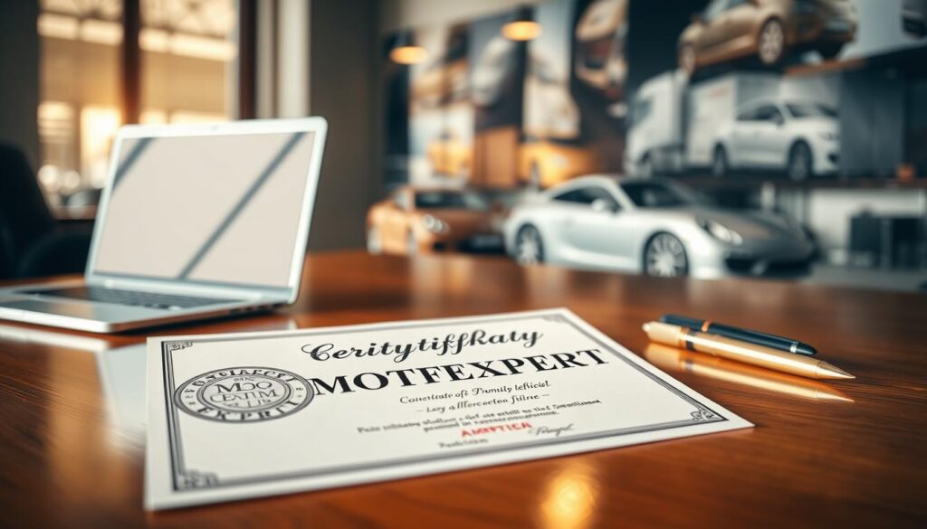certyfikaty MOTOEXPERT