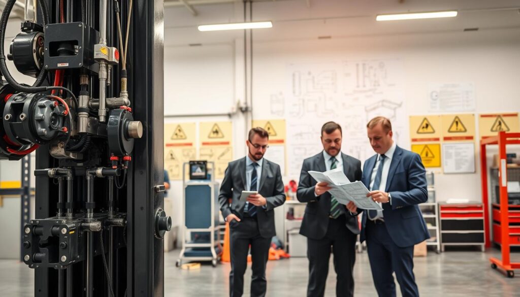 normy dotyczące podnośników hydraulicznych