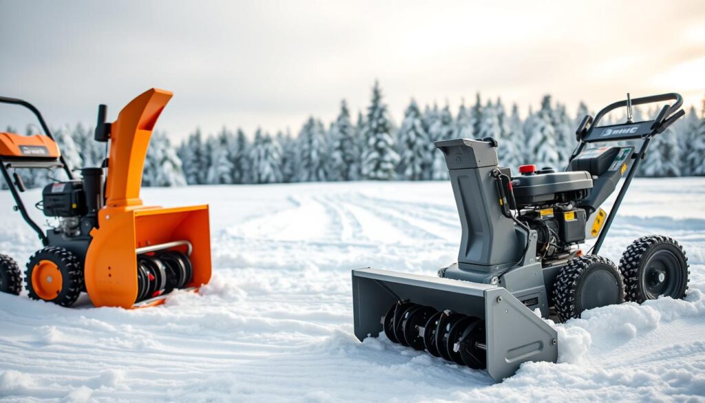 porównanie kosiarek śniegowych