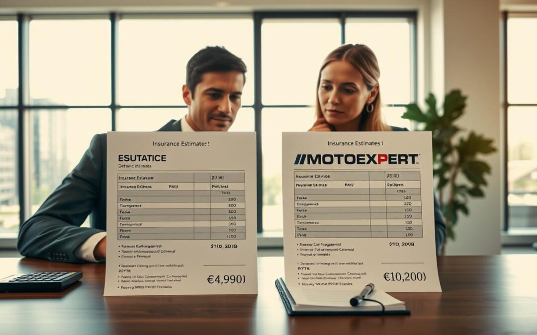 Wycena ubezpieczyciela 4 900 EUR vs MOTOEXPERT 10 200 EUR