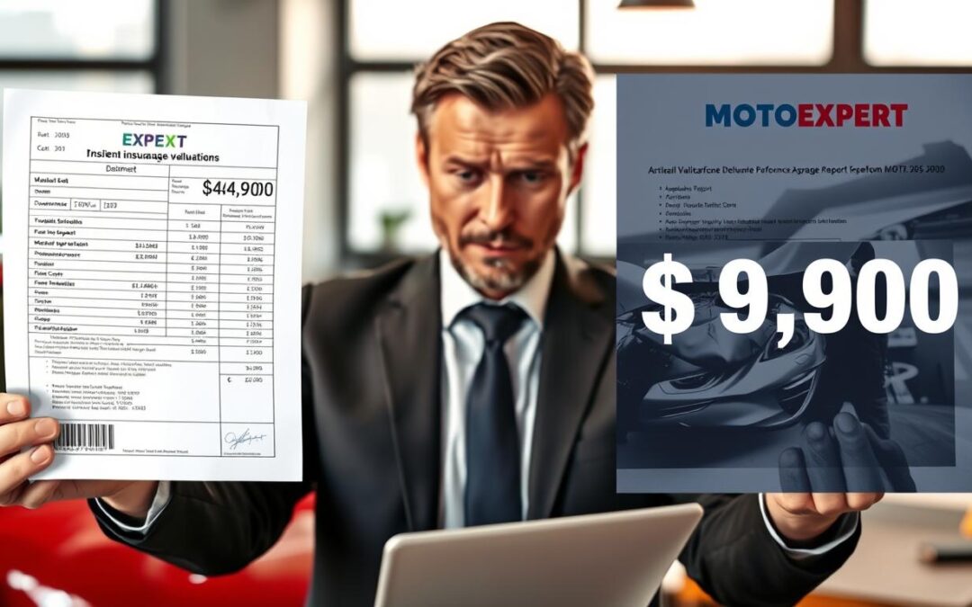 Ubezpieczyciel 4 700 EUR, a rzeczoznawca MOTOEXPERT 9 900 EUR