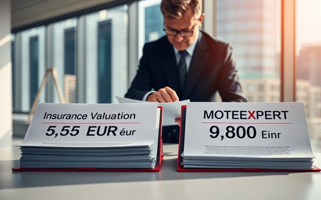 Ubezpieczyciel 5 555 EUR, a rzeczoznawca MOTOEXPERT 9 800 EUR