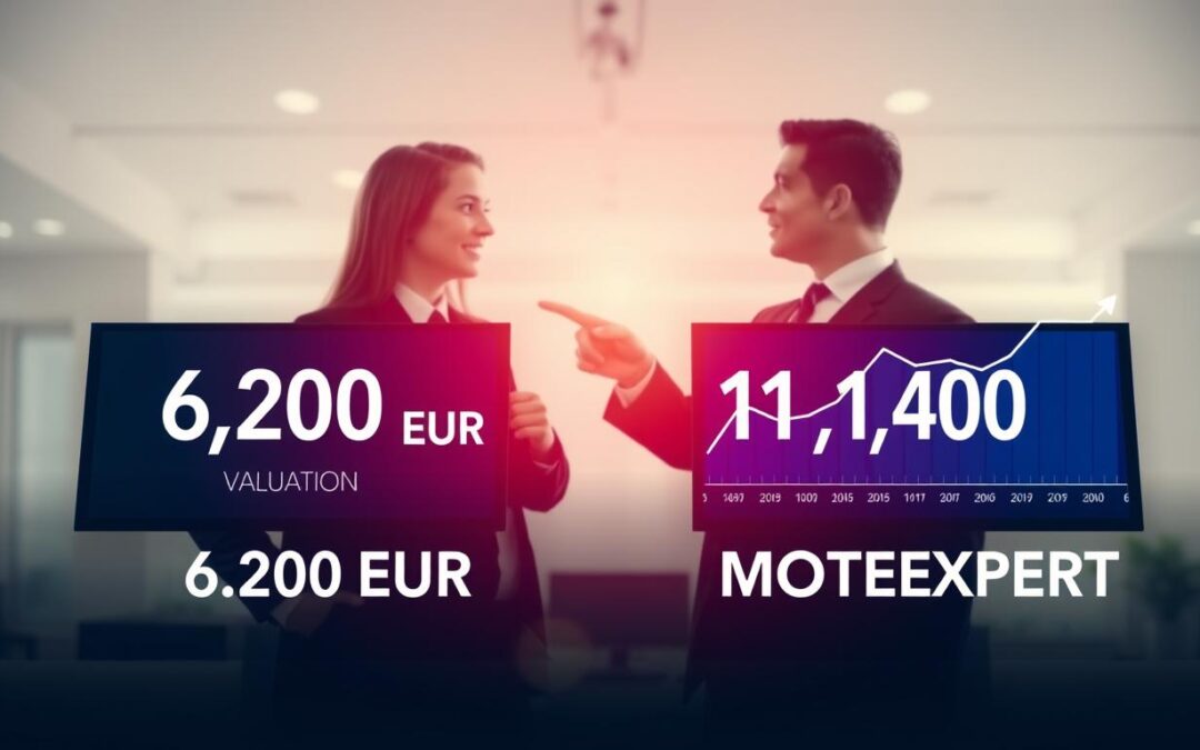 Ubezpieczyciel 6 200 EUR, a rzeczoznawca MOTOEXPERT 11 400 EUR